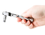 3/8-Inch Drive 72-Tooth Flex Head Stubby Ratchet