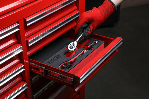 16-Slot Red Plier Rack – ARES Tool, MJD Industries, LLC