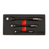 3-Piece Dual Tone 72-Tooth Ratchet Set