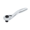 Dual Drive 1/4-Inch Drive and 1/4-Inch Bit 72-Tooth Offset Stubby Ratchet