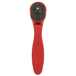 1/4-Inch Drive 72-Tooth Anodized Aluminum Red Stubby Micro Ratchet