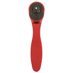 1/4-Inch Drive 72-Tooth Anodized Aluminum Red Stubby Micro Ratchet