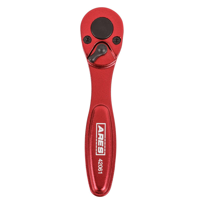 ARES 42061 - 1/4-Inch Drive 72-Tooth Anodized Aluminum Micro Ratcheting Bit Driver