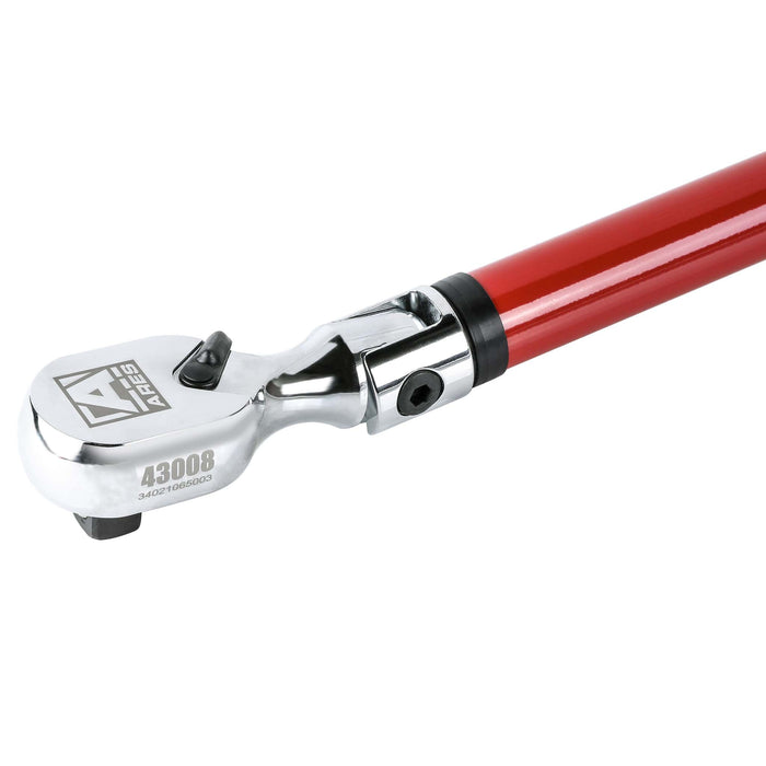 ARES 43008 - 1/2-Inch Drive Flex Head Electronic Digital Torque and Torque Angle Wrench