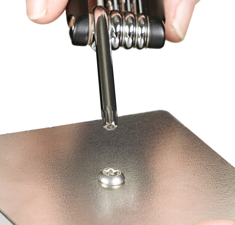 10-Piece Tamper-Proof Folding Star Key Set