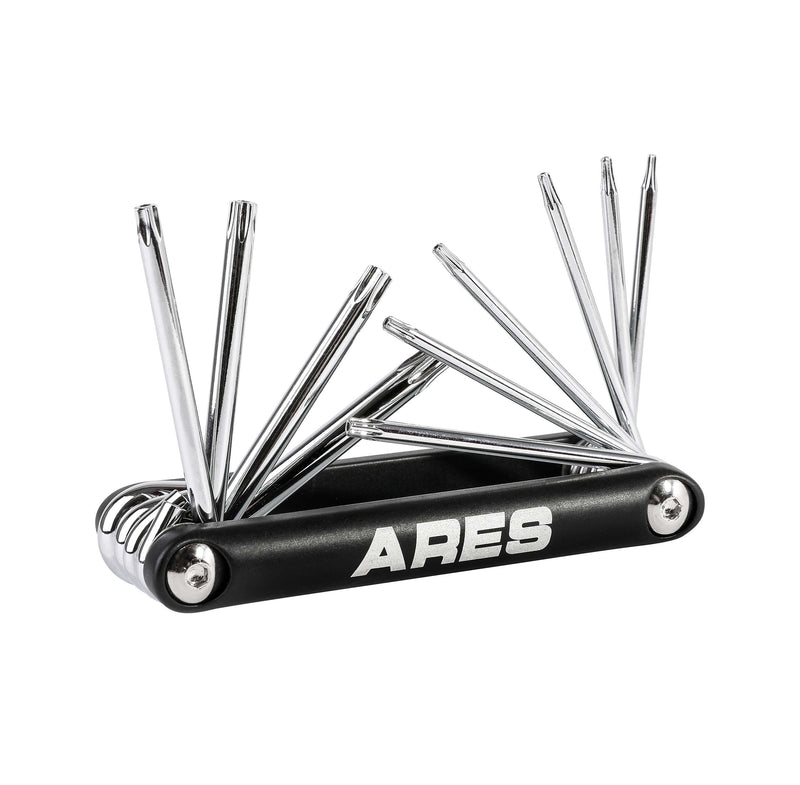 10-Piece Tamper-Proof Folding Star Key Set
