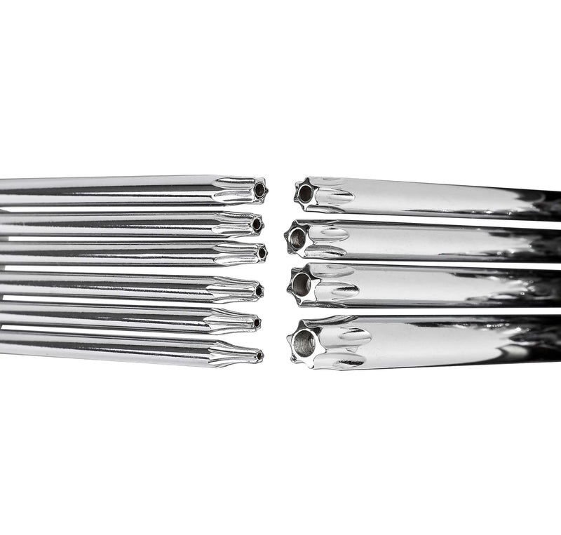 10-Piece Tamper-Proof Folding Star Key Set