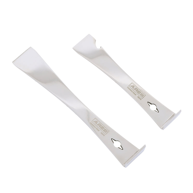 2-Piece Stainless Steel Prybar Scraper Set