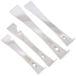 4-Piece Stainless Steel Prybar Scraper Set