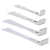 4-Piece Stainless Steel Prybar Scraper Set