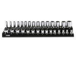 32-Piece 3/8-inch Drive Metric Socket and 90-Tooth Ratchet Set with Magnetic Organizer
