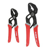 2-Piece Self-Adjusting V-Notch Pliers Set