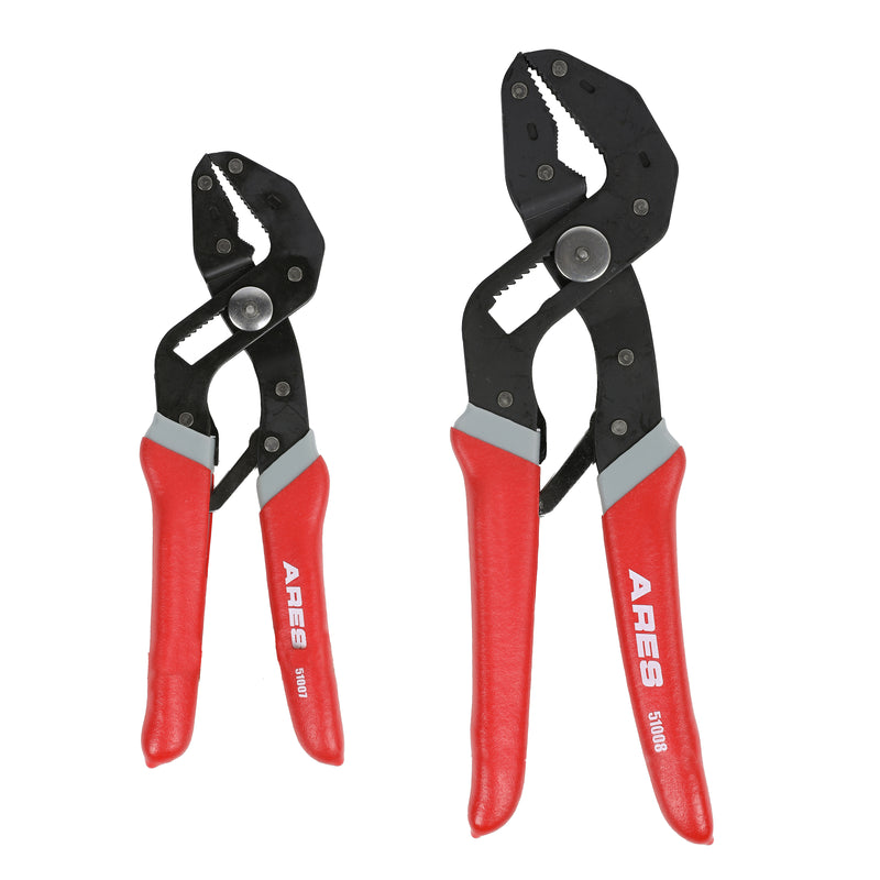 2-Piece Self-Adjusting V-Notch Pliers Set – ARES Tool, MJD