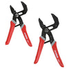 2-Piece Self-Adjusting V-Notch Pliers Set