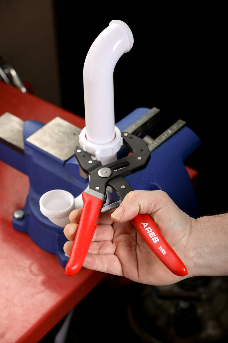2-Piece Self-Adjusting V-Notch Pliers Set