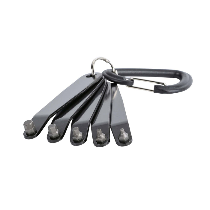 ARES 51011 - 5-Piece Ultra Low Profile Offset Metric Hex Driver Set