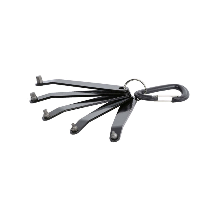 ARES 51011 - 5-Piece Ultra Low Profile Offset Metric Hex Driver Set