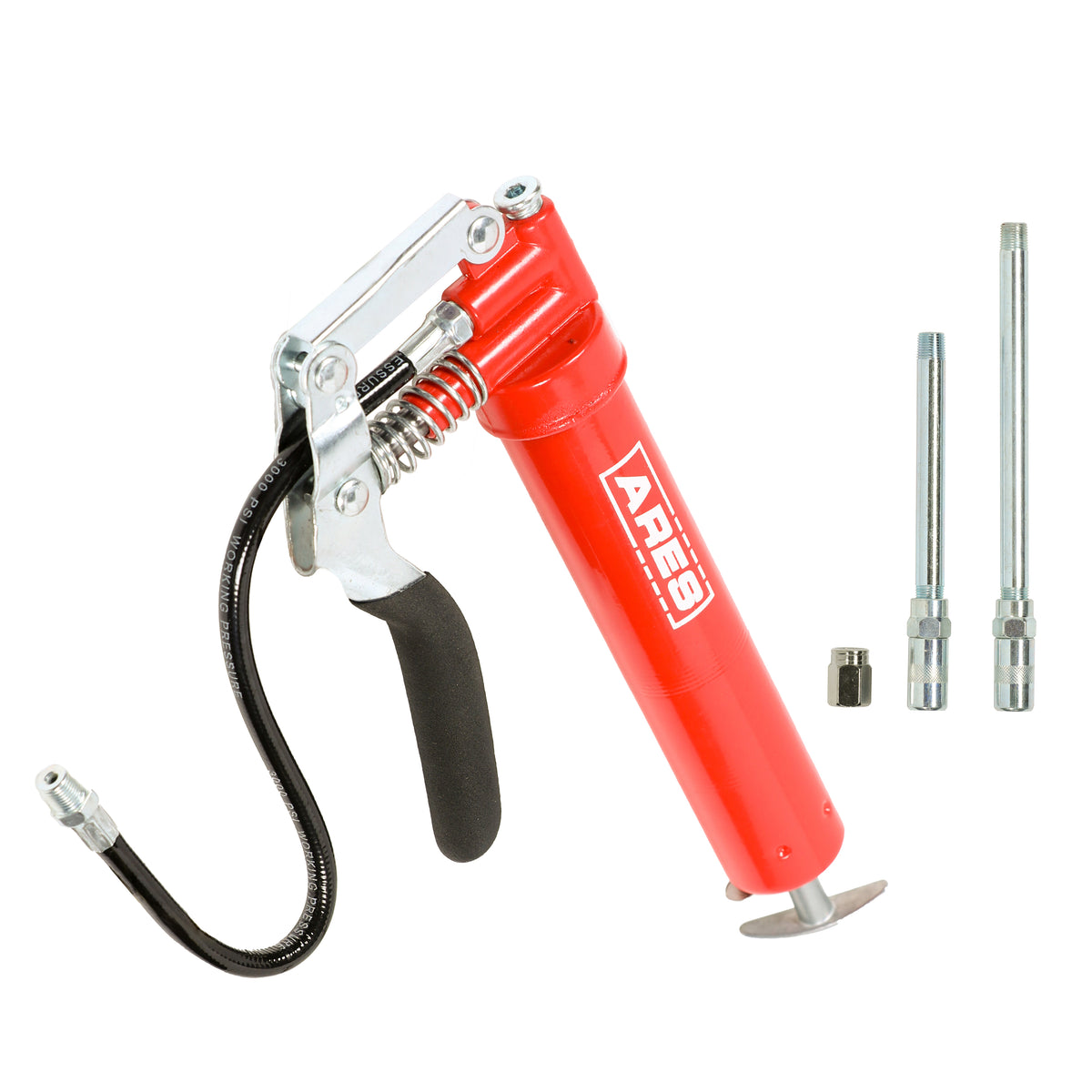 ARES 53011 - 3-Ounce Pistol Grip Mini Grease Gun — ARES Tool, MJD