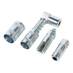3-Piece Grease Gun 90-Degree Adapter and Coupler Set