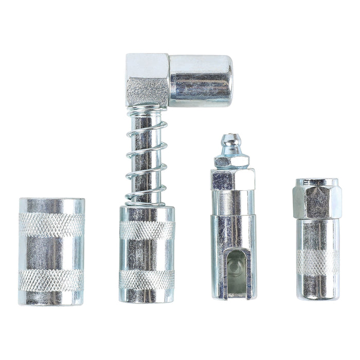 ARES 54018 - 3-Piece Grease Gun 90-Degree Adapter and Coupler Set