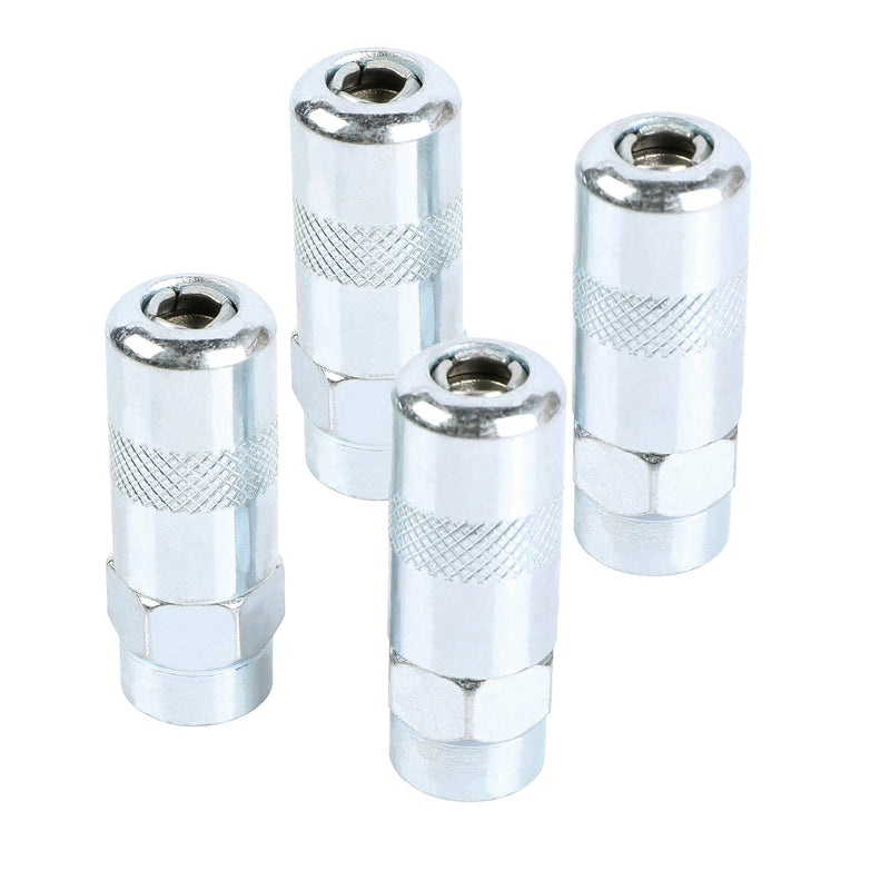 4-Piece Heavy Duty Grease Gun Coupler Set