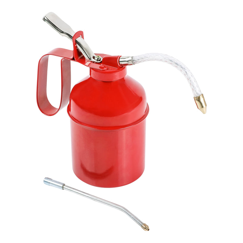 16oz Red Lever Style Oiler Can