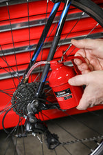 16oz Red Lever Style Oiler Can