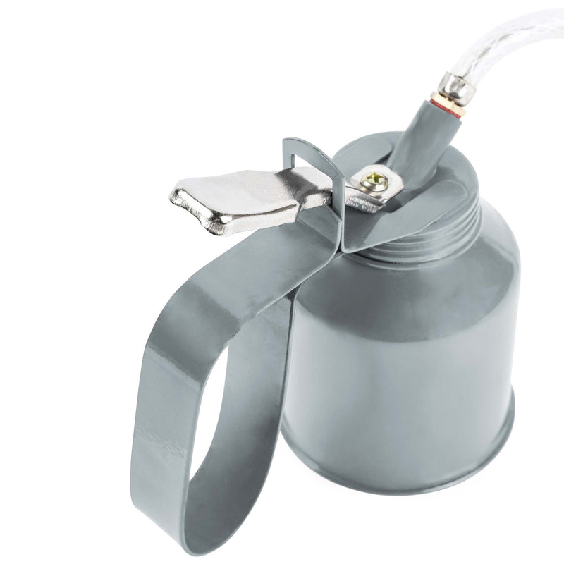 4oz Gray Lever Style Oiler Can