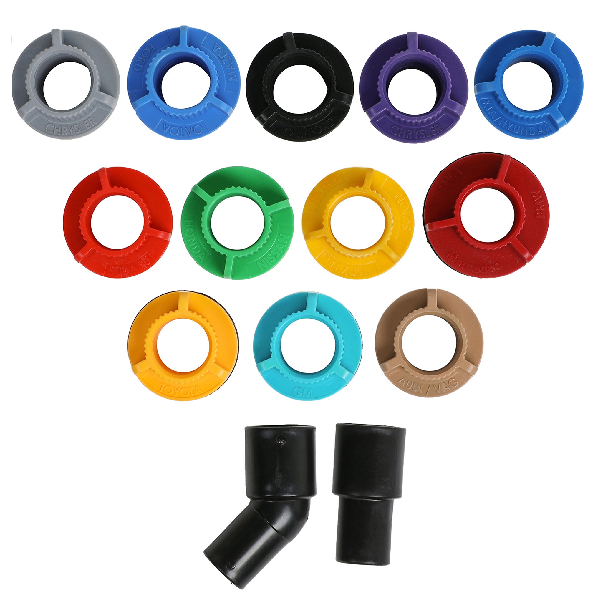15-Piece Master No-Spill Oil Funnel Filling Kit – ARES Tool, MJD ...