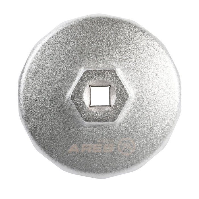 ARES 56003 - Llave para filtro de aceite de 74 mm para Mercedes V6 y V8
