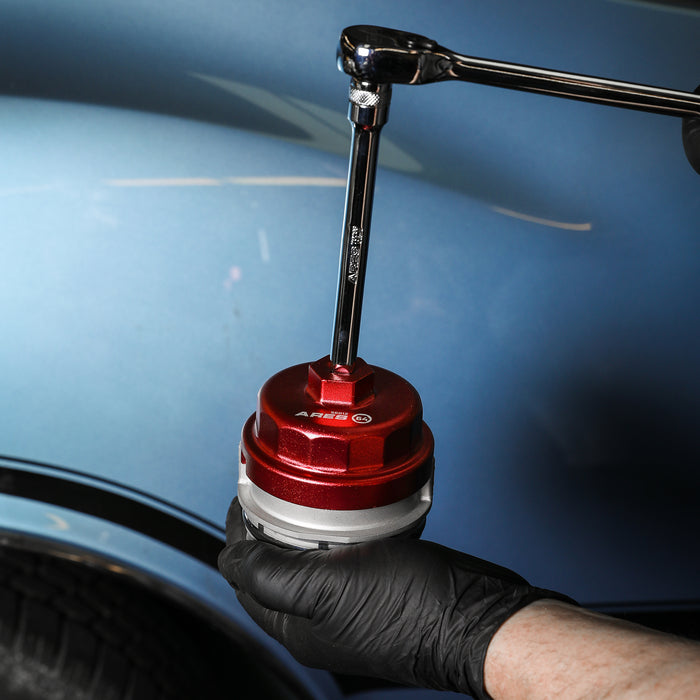 ARES 56012 - Llave para filtro de aceite de 64 mm para motores V6 y V8 de Toyota y Lexus