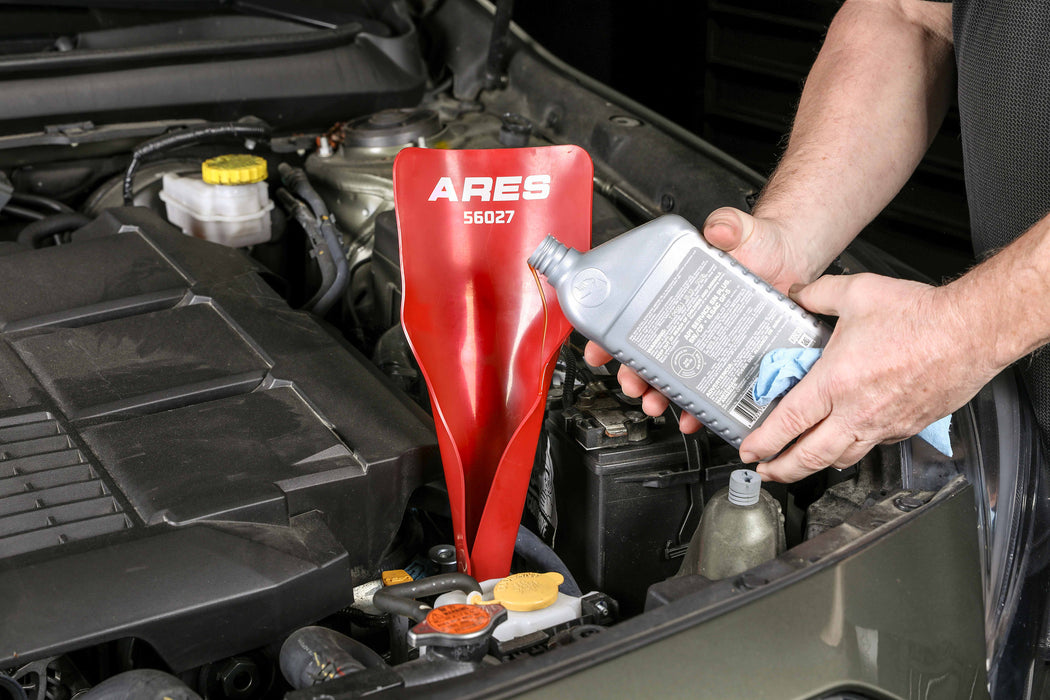 ARES 56027 - Embudo flexible universal para aceite