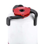 Red Adjustable Magnetic 3-Jaw Oil Filter Wrench