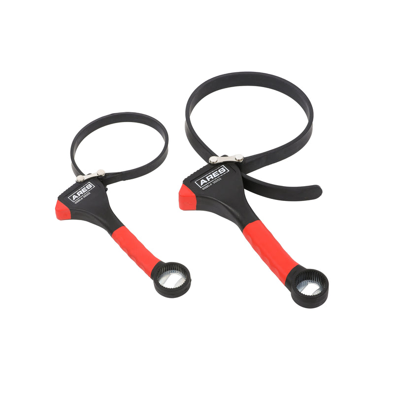 2-Piece Deluxe Oil Filter Strap Wrench Set