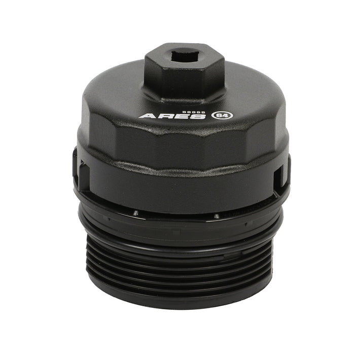 ARES 56055 - 64mm Black Oil Filter Cap Wrench for Toyota and Lexus