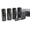 1/2-inch Drive 5-Piece Flip Lug Nut Socket Set