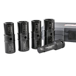 1/2-inch Drive 5-Piece Flip Lug Nut Socket Set