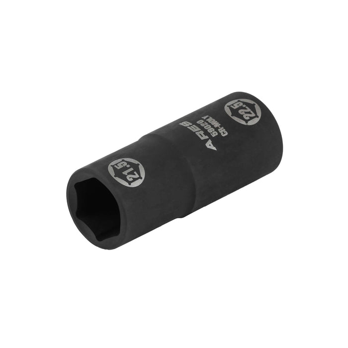 1/2-inch Drive 21.5 x 22.5mm Half Size Lug Nut Flip Socket