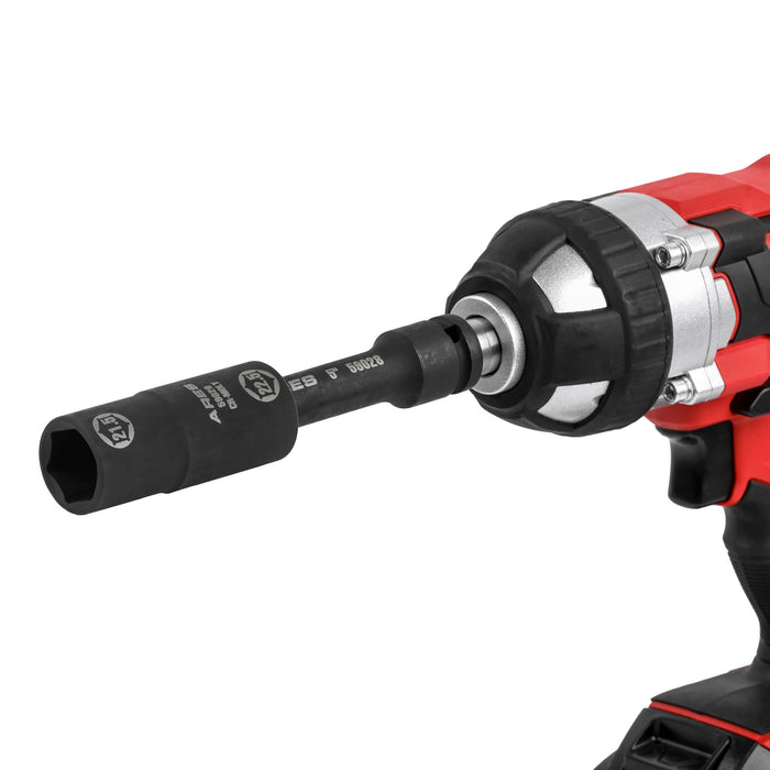 ARES 59020 - Dado de tamaño medio para tuercas de seguridad con impulsor de 1/2 pulgada y 21,5 x 22,5 mm