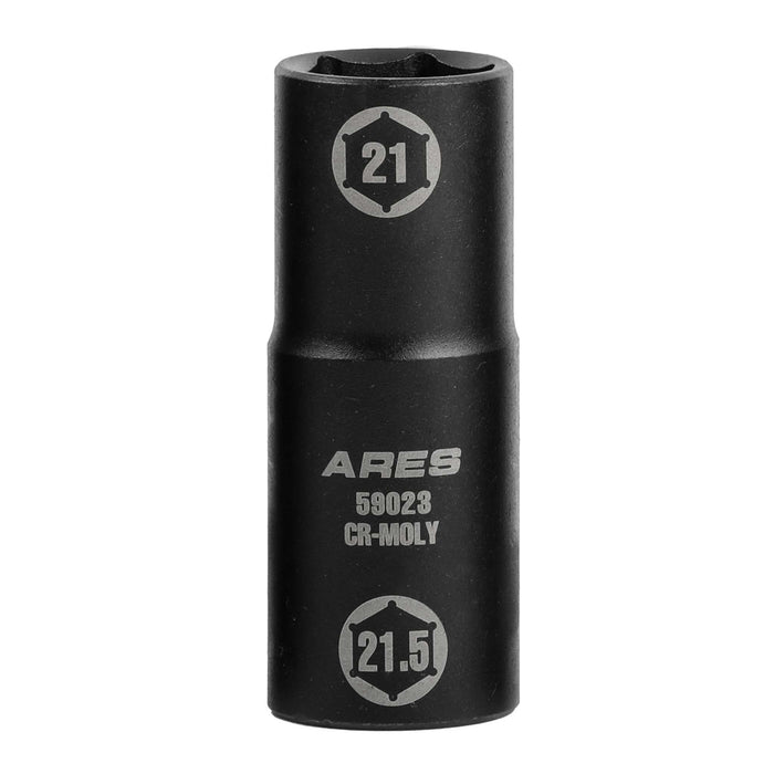 1/2-inch Drive 21 x 21.5mm Half Size Lug Nut Flip Socket