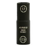 1/2-inch Drive 17 x 17.5mm Half Size Lug Nut Flip Socket