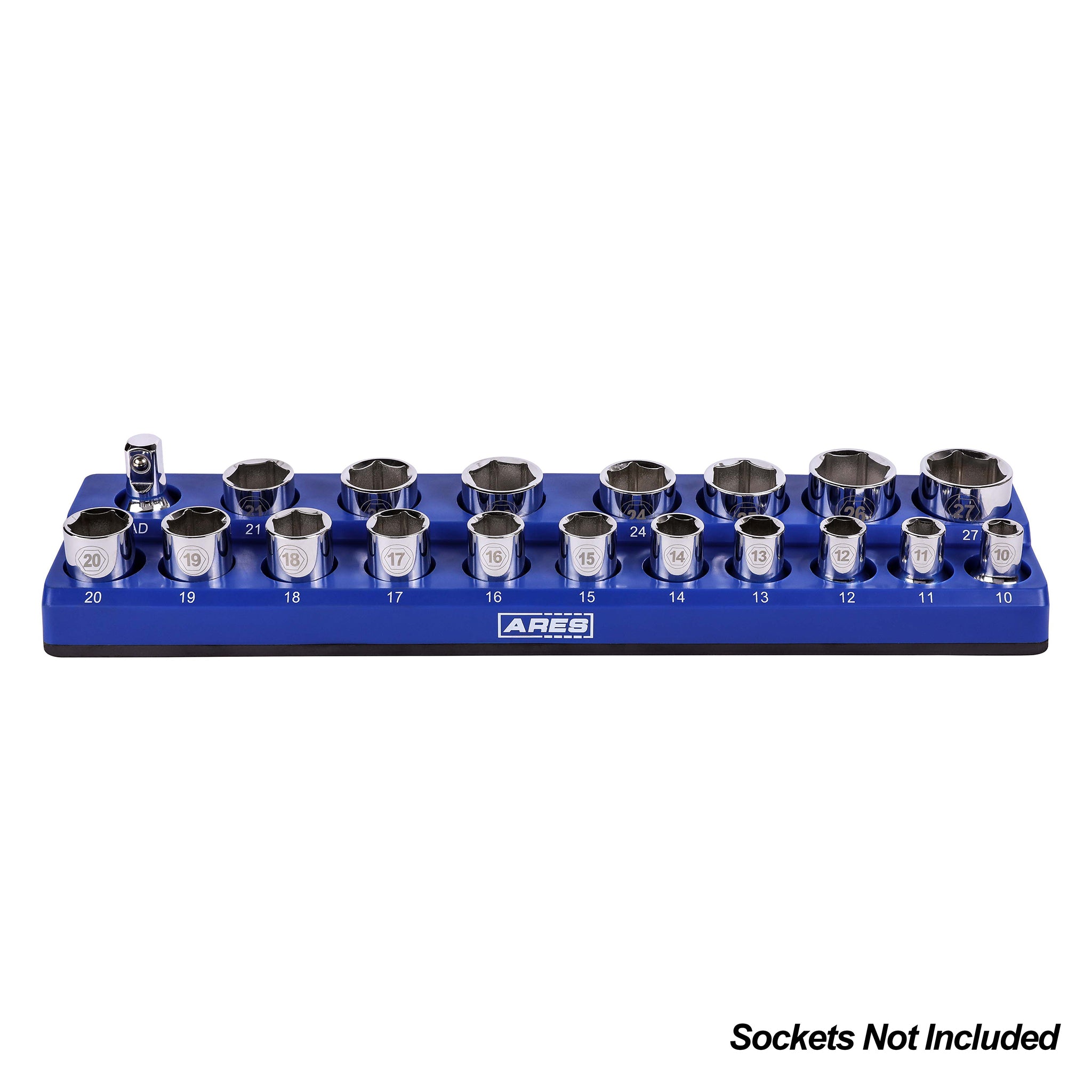 Precision Defined Magnetic Tool Socket Organizer Holder, METRIC, 19 Sockets  (1/2 Drive Blue), 1 - Foods Co.