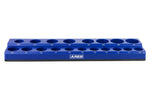 19-Piece 1/2-Inch Blue Metric Magnetic Socket Organizer