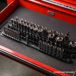 Black 80-Piece Socket Holder