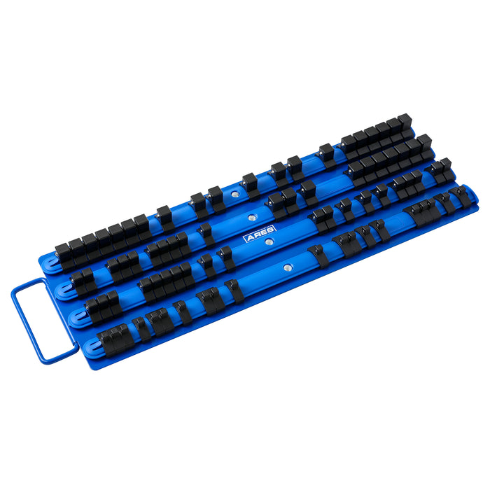 Blue 80-Piece Socket Holder