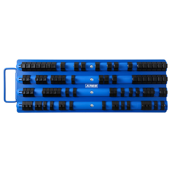 Blue 80-Piece Socket Holder