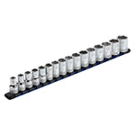 1/2" Drive Blue Aluminum Socket Rail