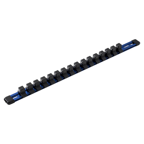 1/2" Drive Blue Aluminum Socket Rail