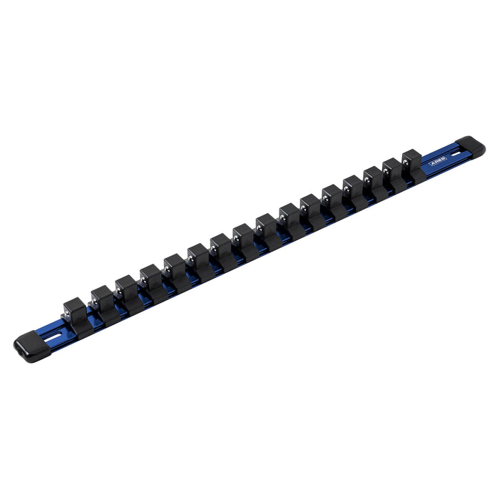 ARES 60044 - Riel de aluminio azul con accionamiento de 1/2"