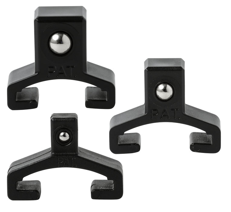 ARES 60052 - Juego de 30 piezas de clips para dados con impulsión de 1/4, 3/8 y 1/2 pulgada